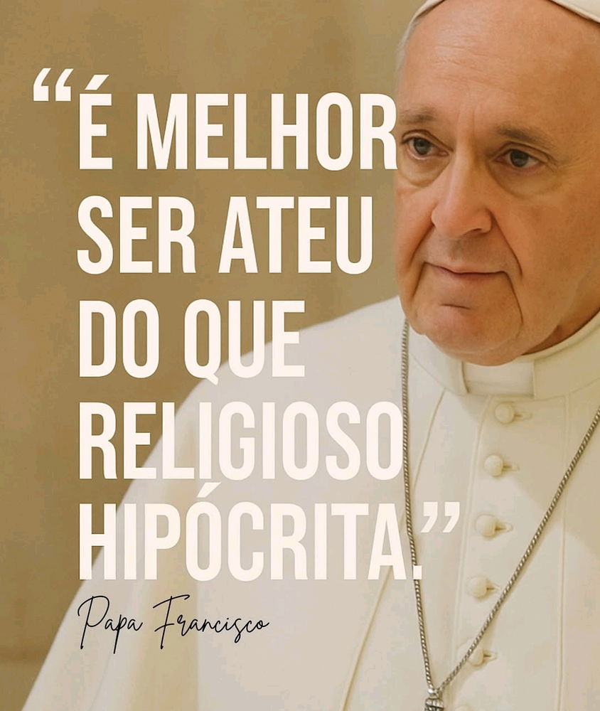 Á pois é...