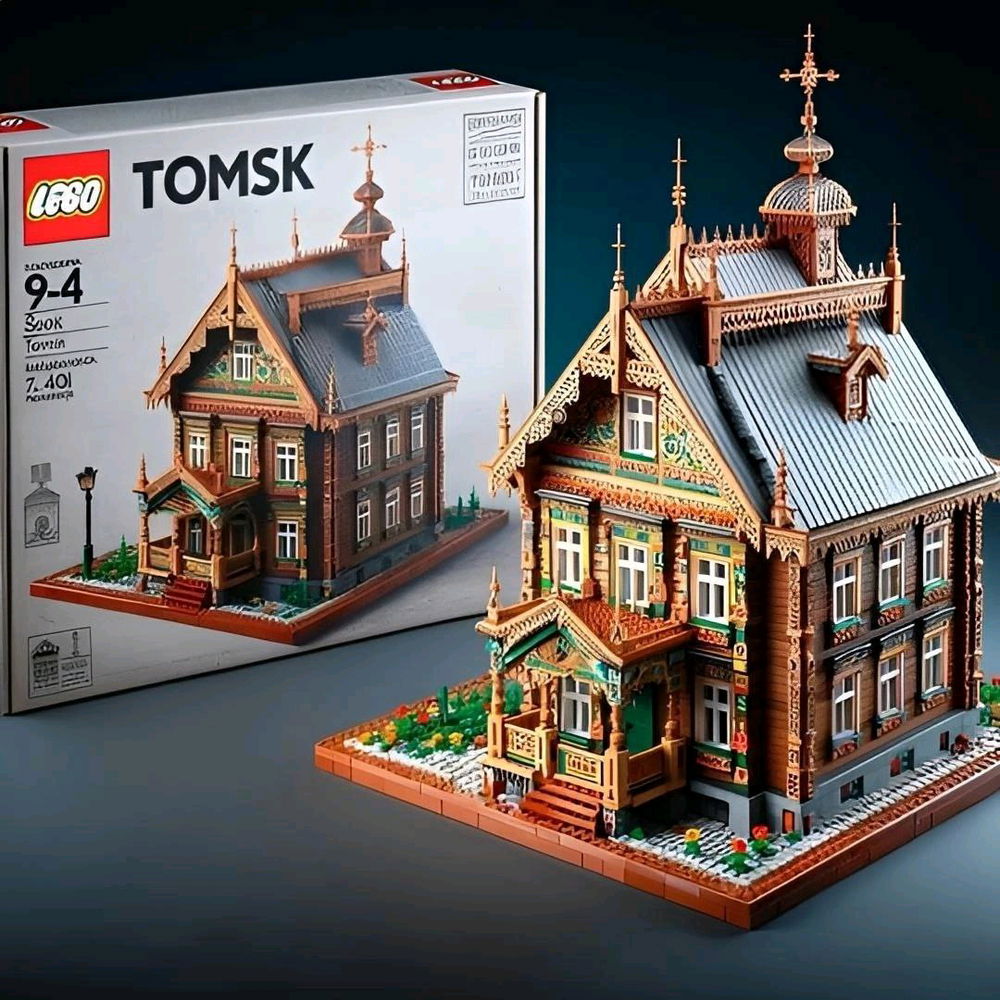 Наборы LEGO с русской архитектурой 🇷🇺