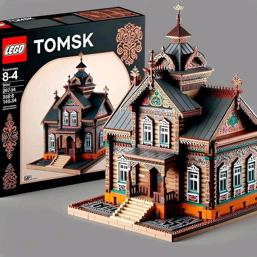 Наборы LEGO с русской архитектурой 🇷🇺