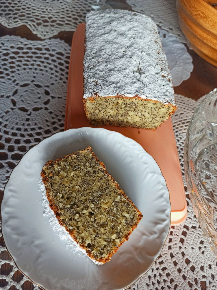 Ciasto makowo kokosowe z migdałową nutą