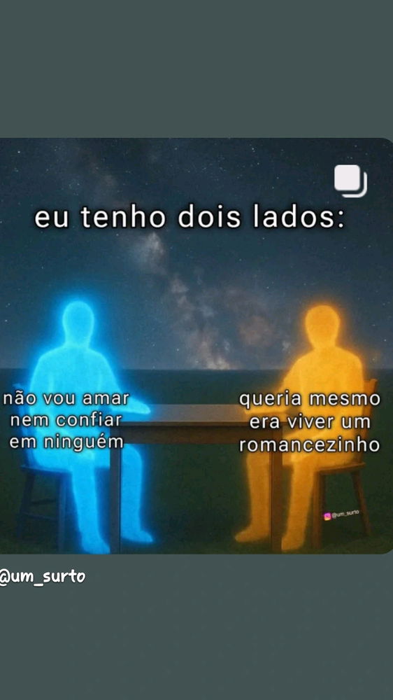 Enfim o desequilíbrio:/;( kkkk