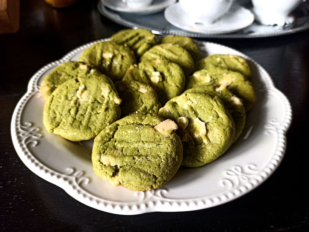 Matcha cookies