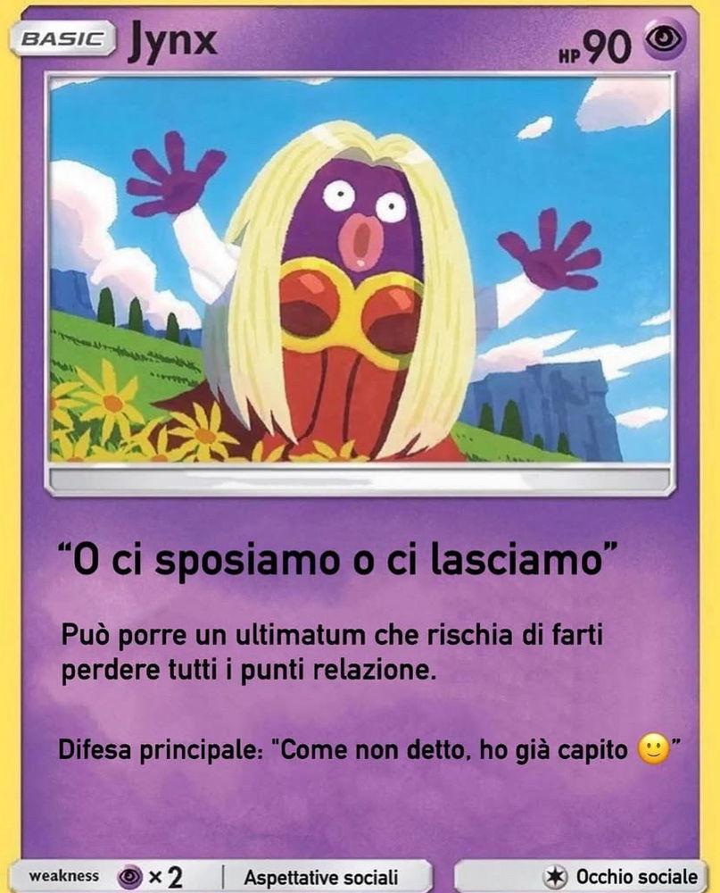 Pokemon, ma nella vita reale pt.3