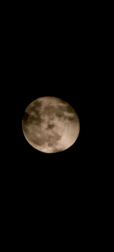 La luna de ayer vista desde Jalisco, México