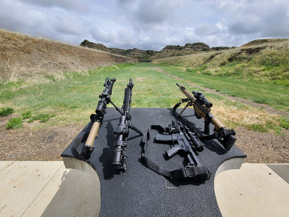 Got 100 yard zeroes on all my scopes except for the leupold. Don't like it, going to sell it and trade up for Trijicon.