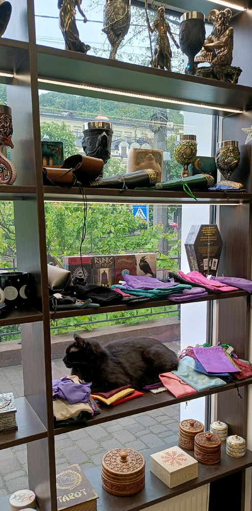 Visited witchcraft shop