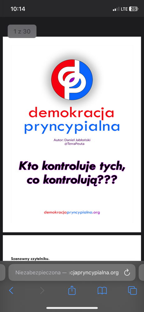 Zapewne słyszeliście w trakcie debat o demokracji bezpośredniej (wspominał o niej wielokrotnie Bartoszewicz). To mechanizm opierający się na Weto, Inicjatywie i Referendum (WIR). A słyszeliście o Demokracji Pryncypialnej? To ustrój, który posiada ten mechanizm. Warto go wprowadzić w Polsce.