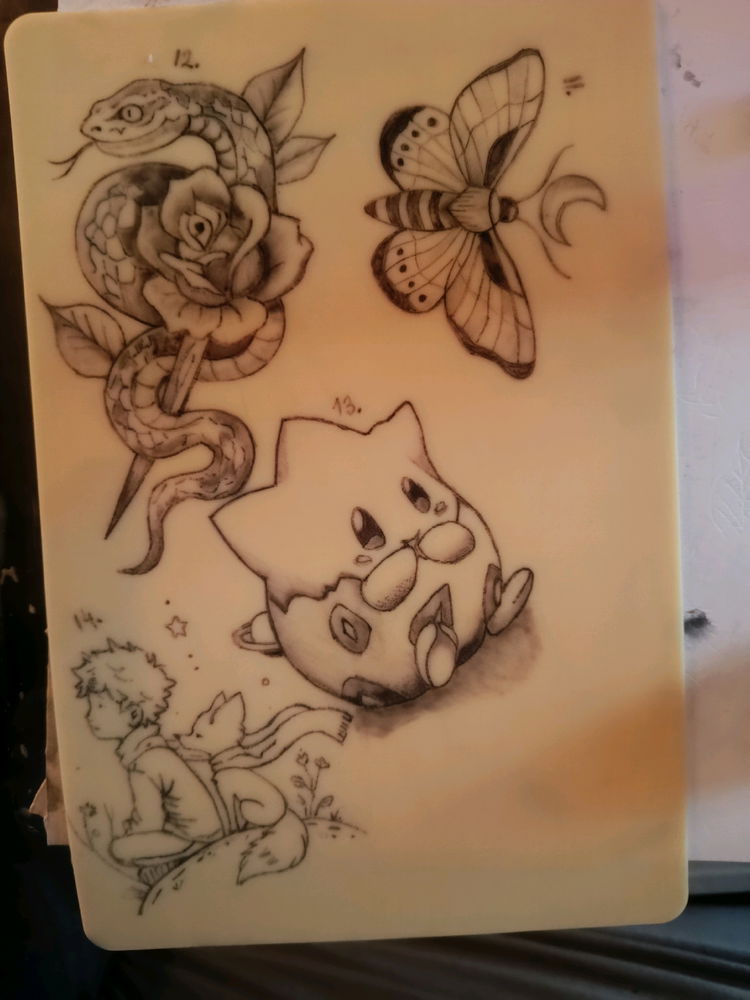Trzeci tydzień nauki tatuowania
