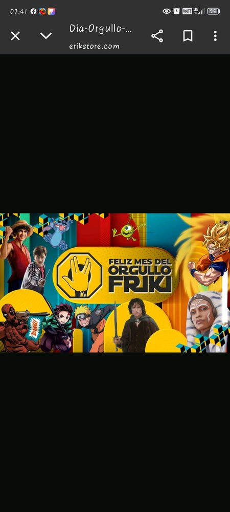 FELIZ DIA DEL ORGULLO FRIKI