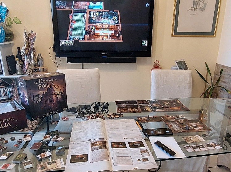 Pomeriggio di giochi con Le case della follia