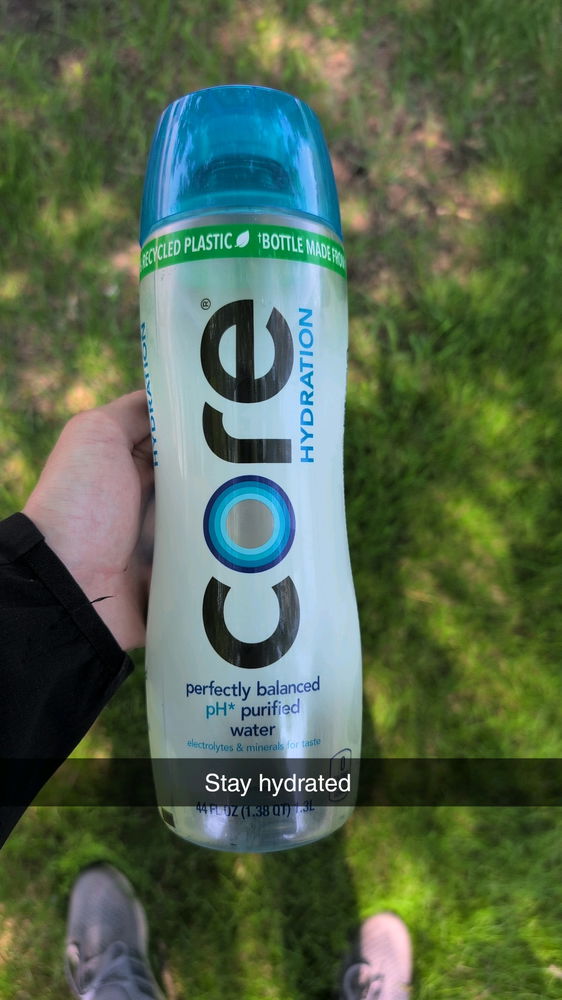 Stay hydrated
