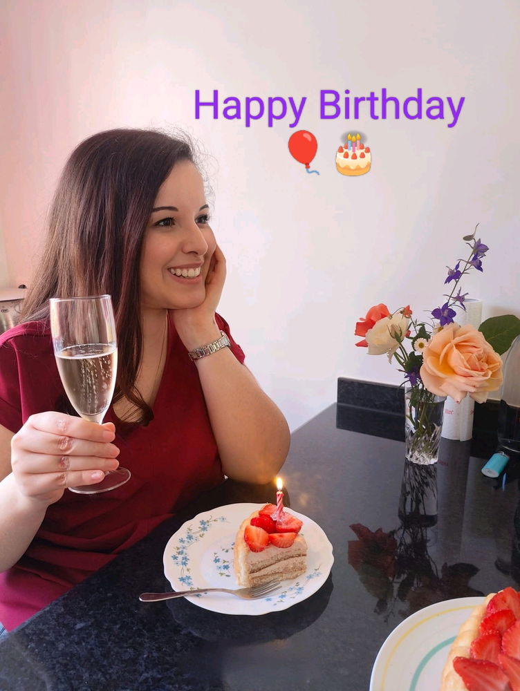 Anniversaire 🥺🎂 ça y est je prend en âge et en positif 😁💪