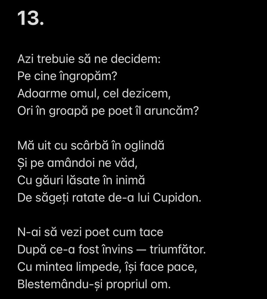 Trebuie să ne decidem