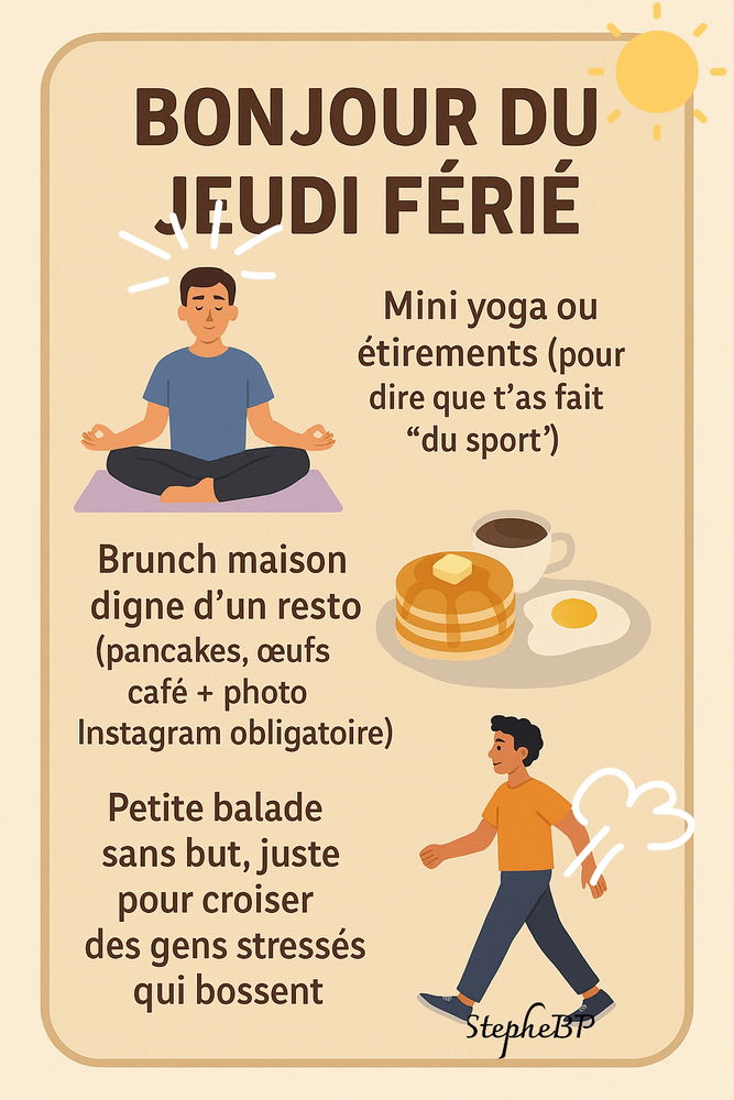 Yep c'est jeudiiii