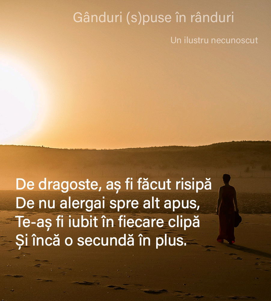 Gânduri (s)puse în rânduri