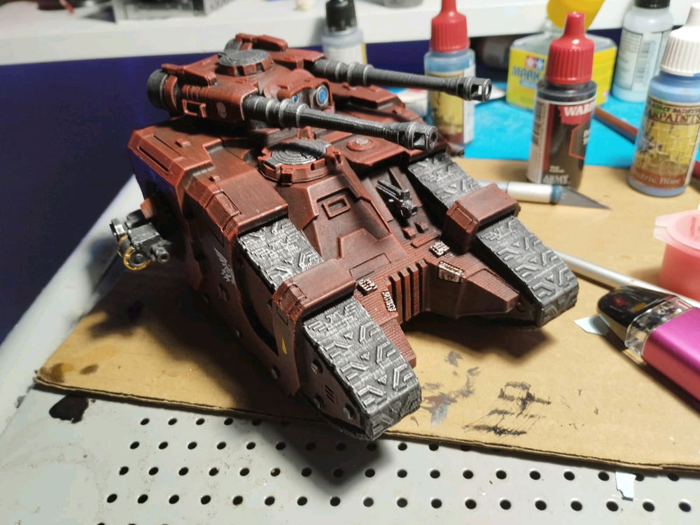 Takie moje hobby dzisiaj skończyłem model do gry Warhammer 40k