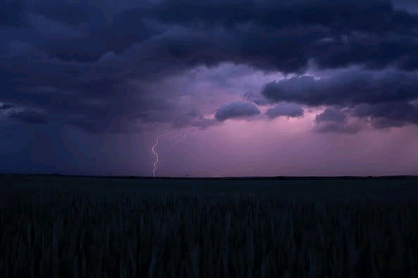 Last nights thunderstorms