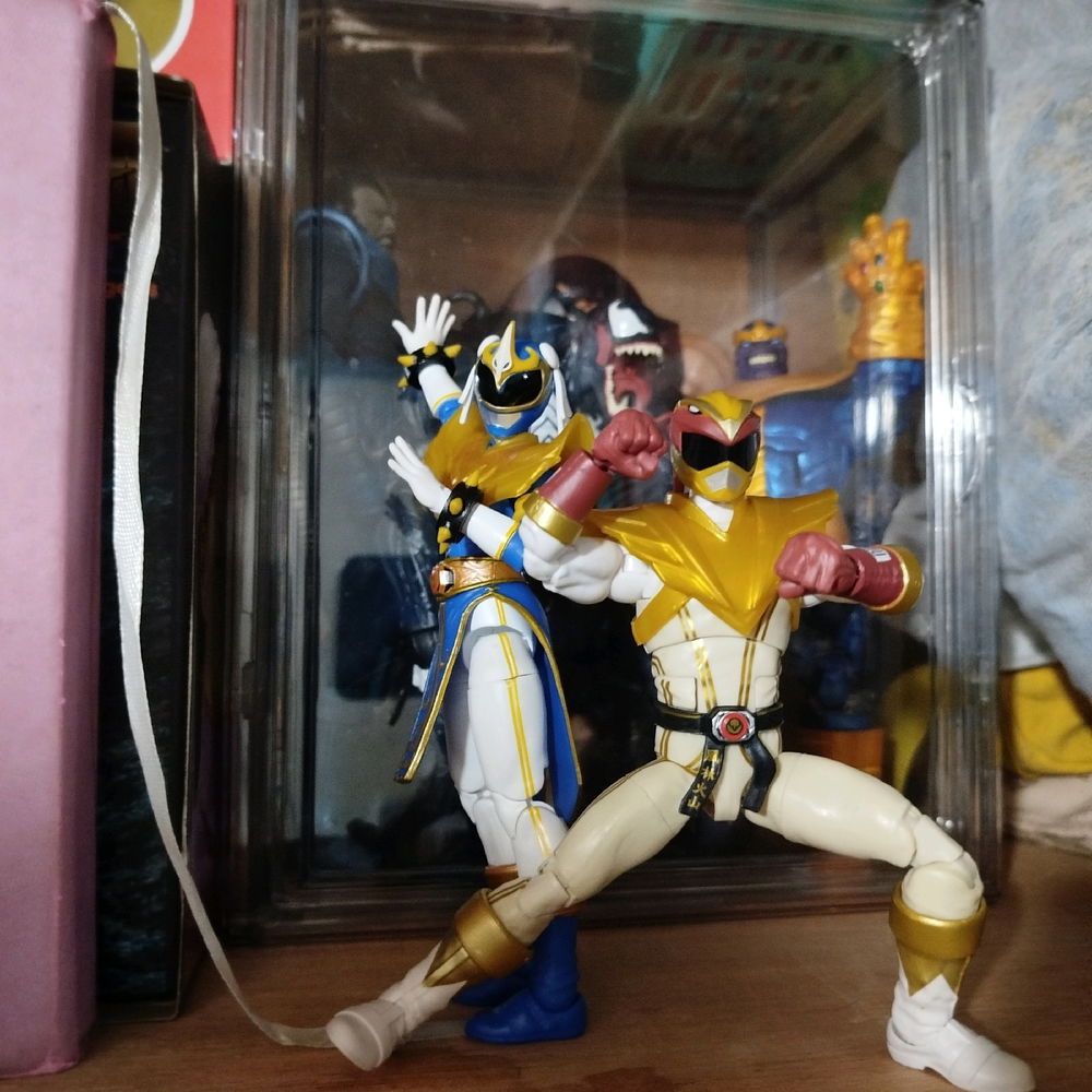 sentai pose since they become a real ranger