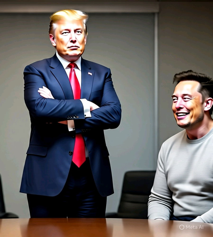 Qué te hace sentir la pelea entre Trump y Musk?