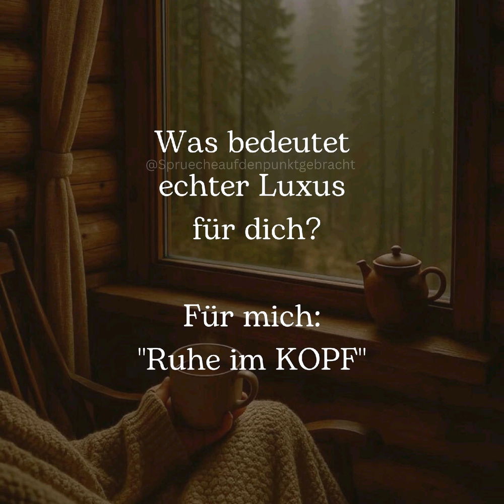 Und für dich?