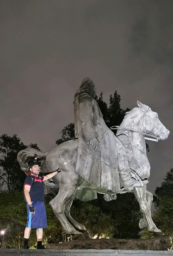 En el caballo
