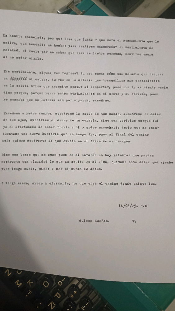Amor? O Dolor