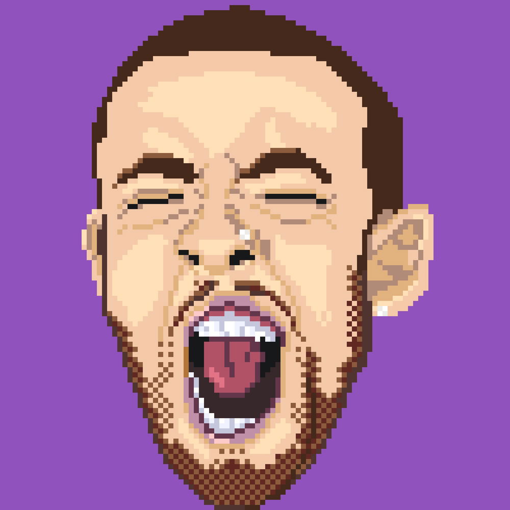 Mac Miller Pixel Art