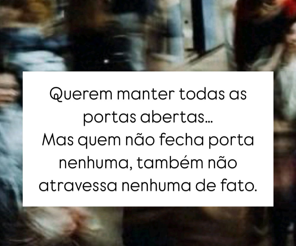 Fato sobre relações hoje.