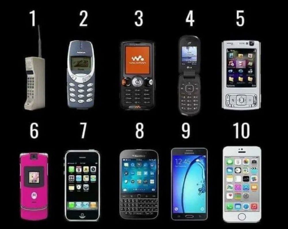Without revealing your age, what was your first cell phone?