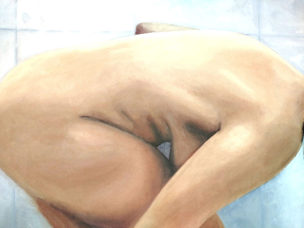 Wstyd | olej | 120x100