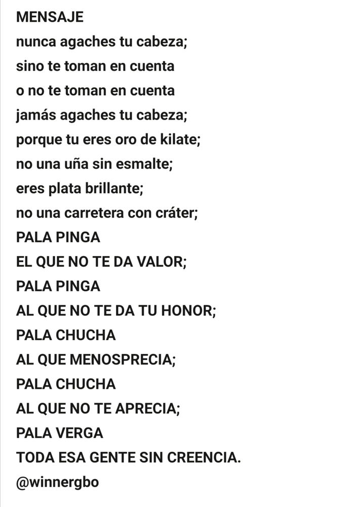MENSAJE