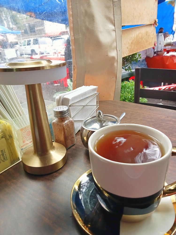 Café bajo la lluvia ❤️