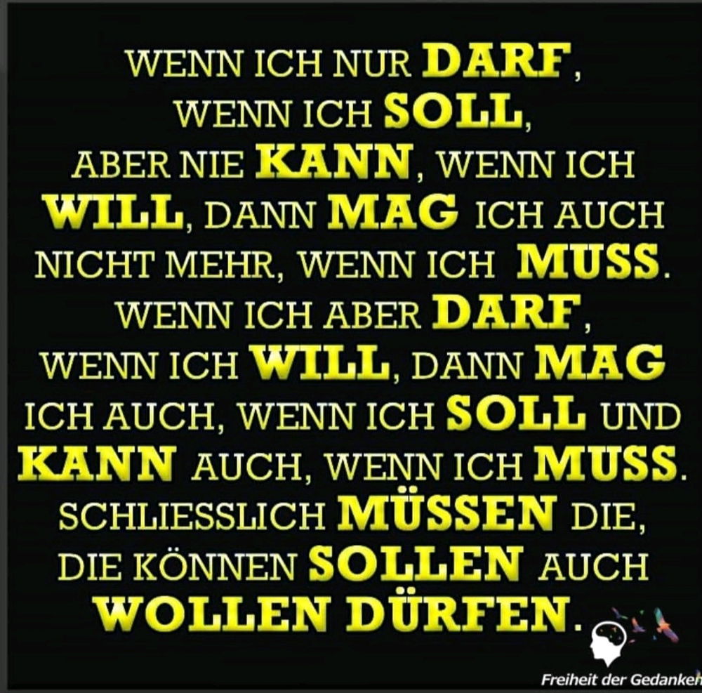 Ich will