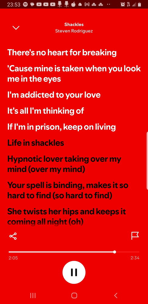 Some of us love the chains