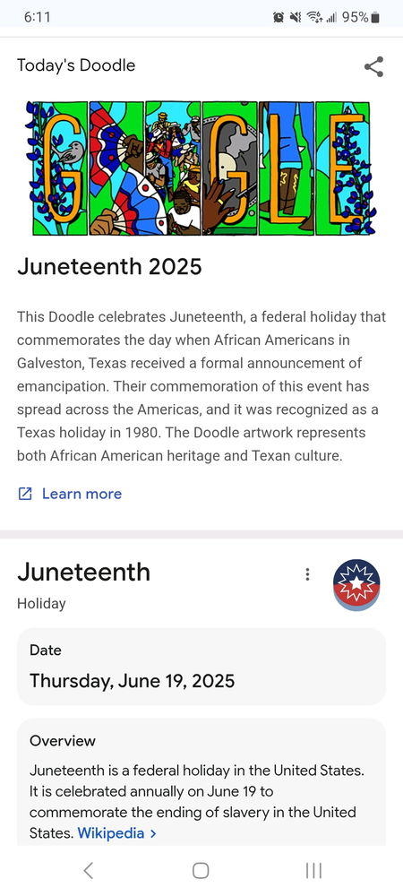 Happy Juneteenth Y'all!!