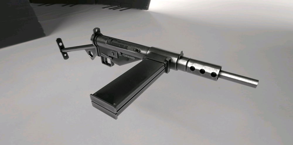 Gun i modelled for practice