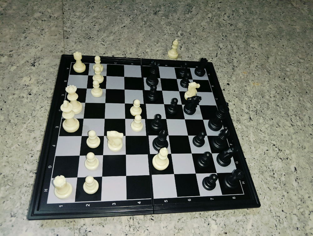 A knight forking King, Queen and Rook while giving mate is my best move ever in a chess game
