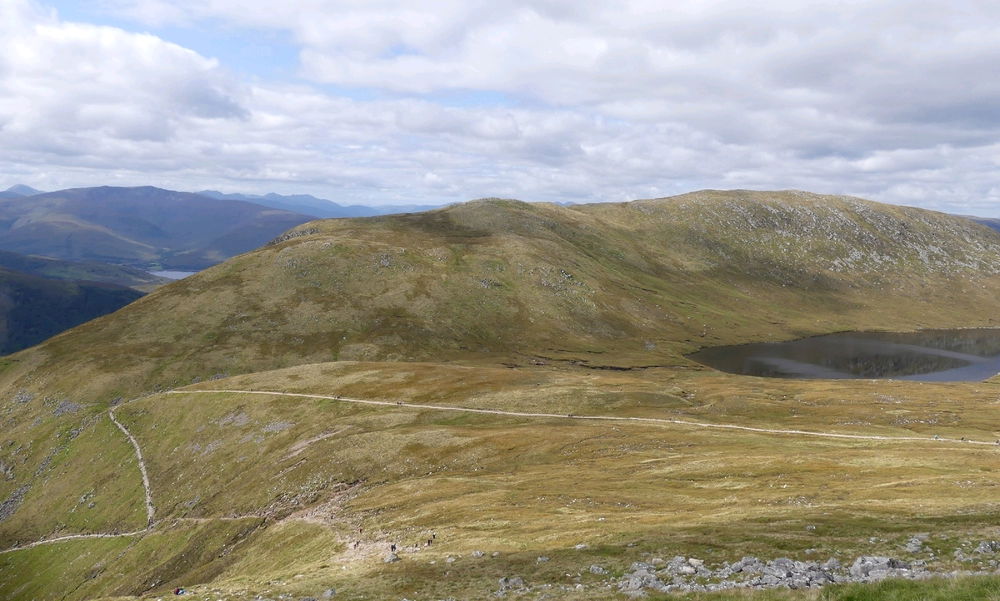 Abstieg Ben Nevis in Schottland