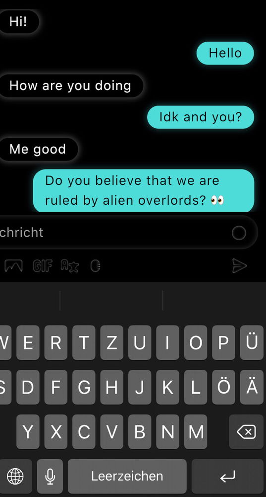 Also ich glaube