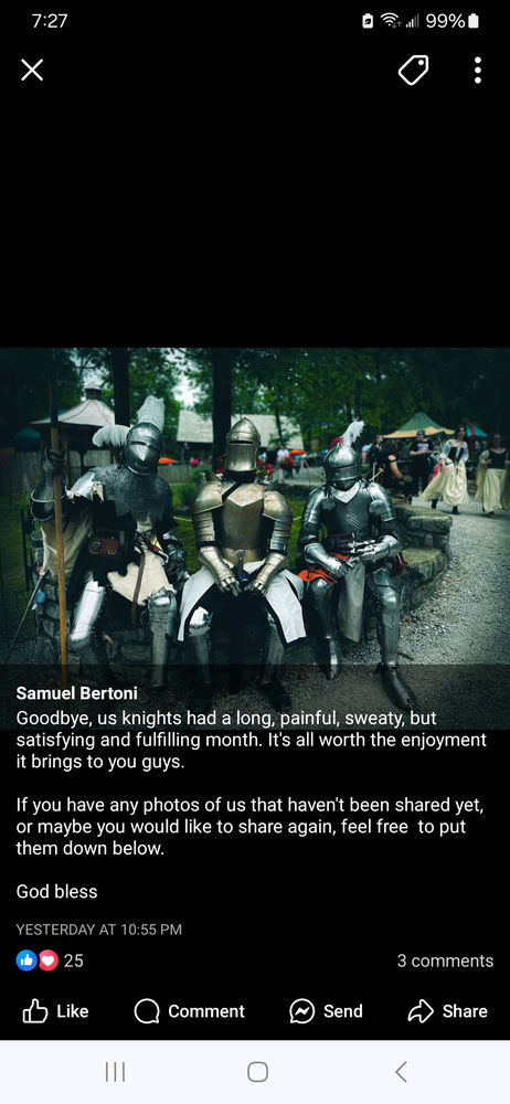 The Renaissance Festival was so fun