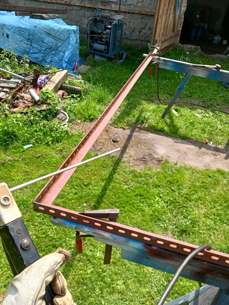 Torrahmen fertig und was macht ihr heute so?