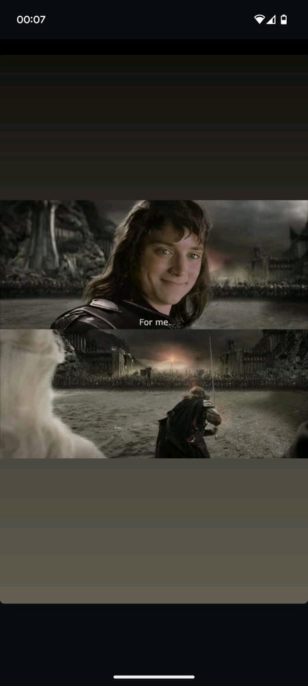 For him.