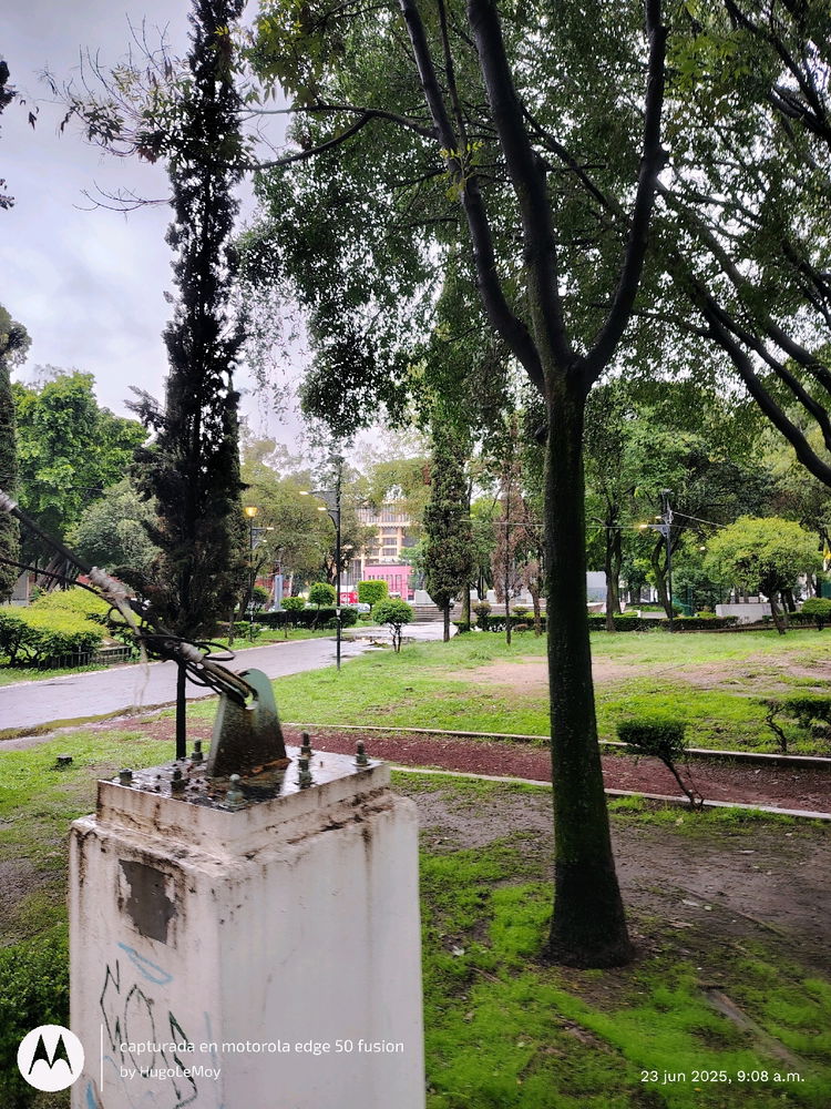 Así amanece el barrio.