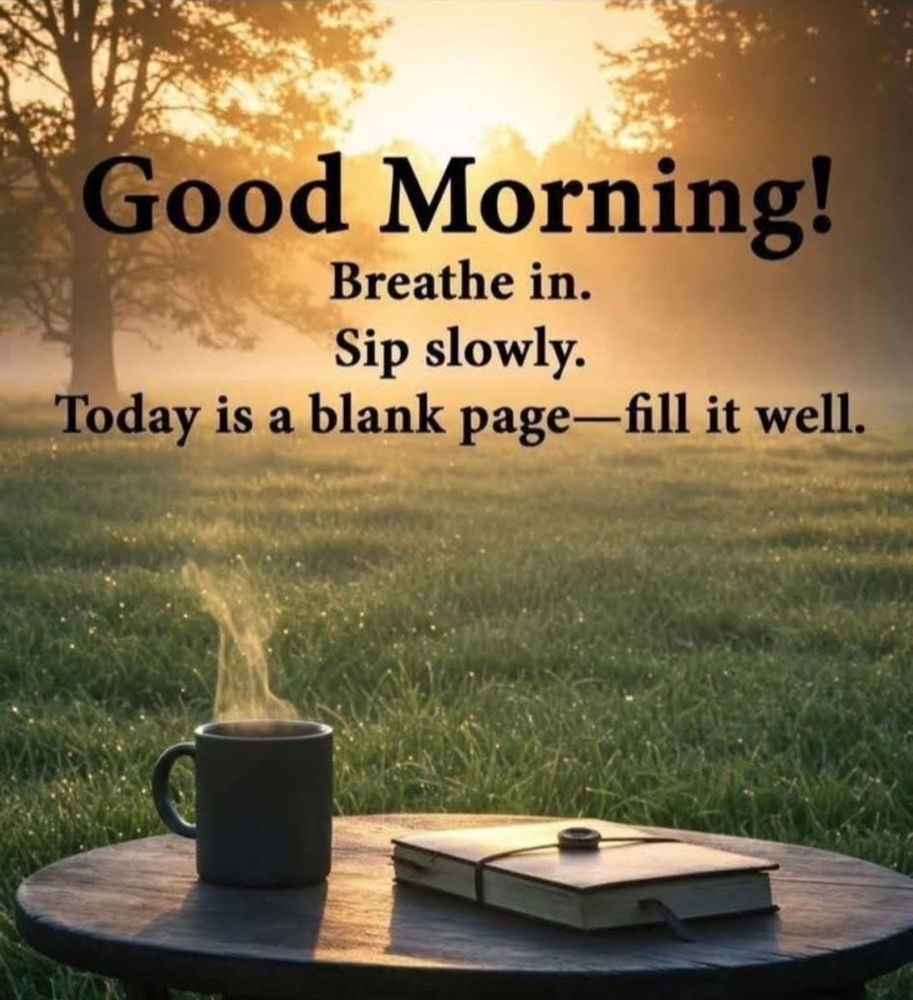 Goood morning world…