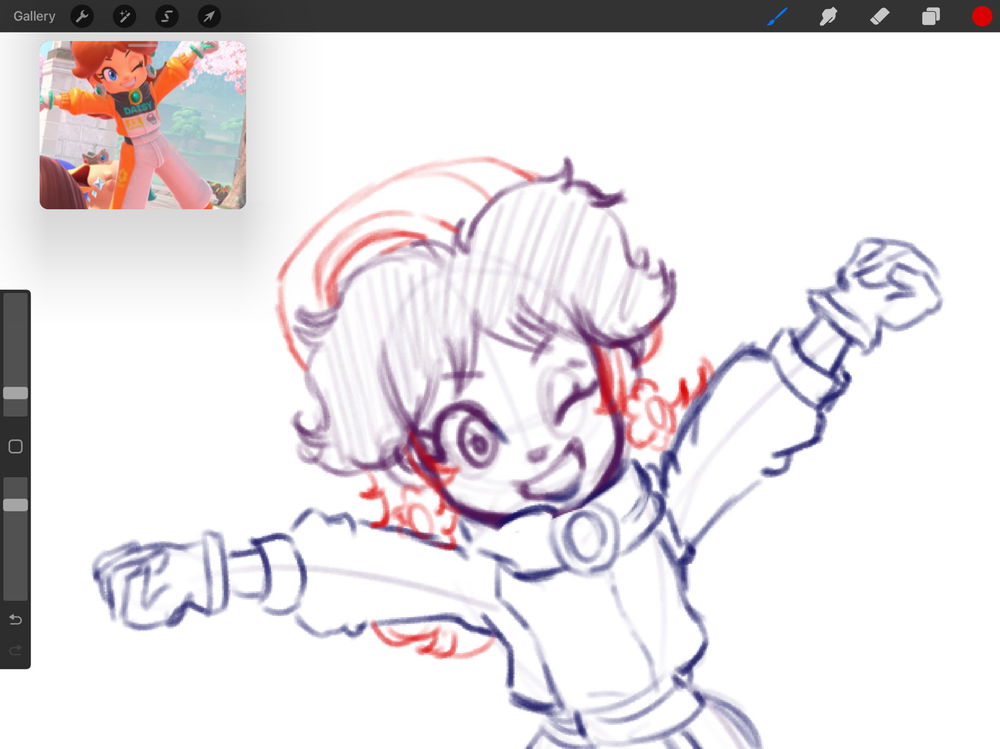 I’m just staring a new fanart