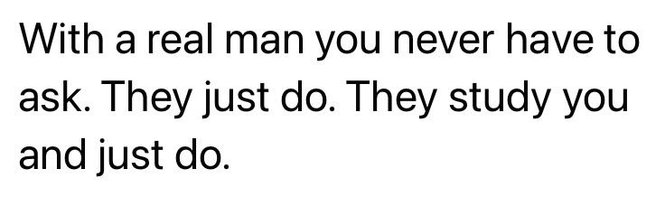 This is FACT!! No guy is perfect, but these are GEMS💎💎💎💎💎💎✨ they are not super common either. They are less likely to get offended and more likely to find solutions or compromise.🩵✨