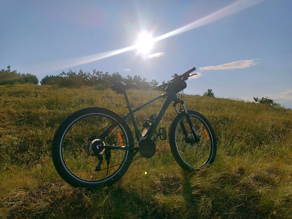 Прекрасная вечерне-ночная велопрогулка 🖤🚲
