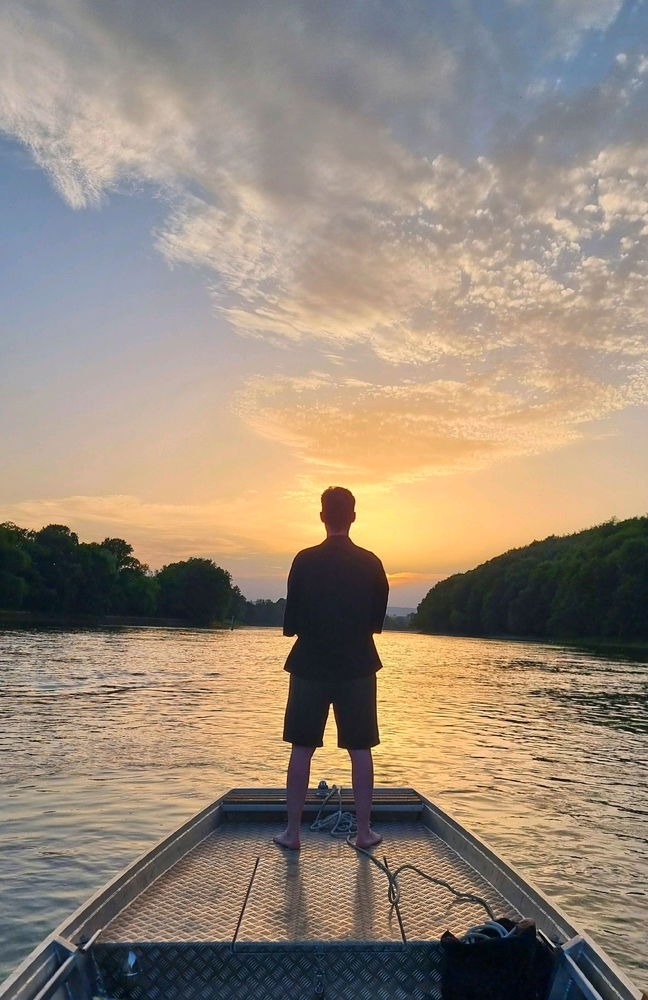 Auf in den Sonnenuntergang