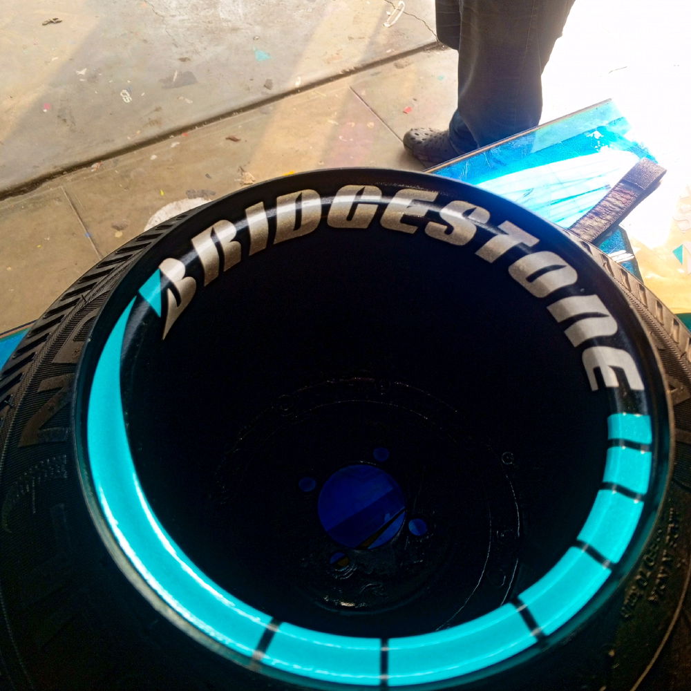 Diseño de aro de mototaxi