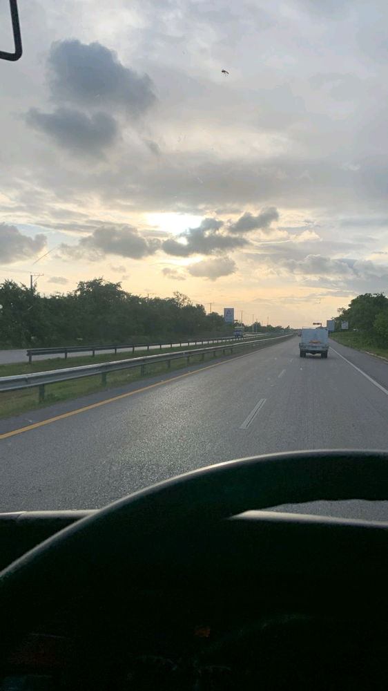 Unas bonitas nubes luego de una rica lluvia